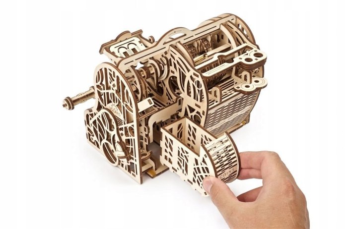 Puzzle 3D drewniana Kasa fiskalna Ugears